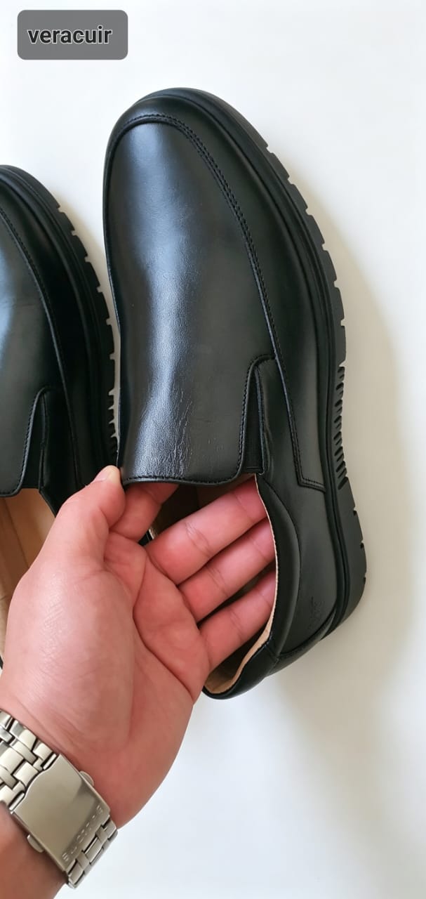 V333 chaussures en cuir